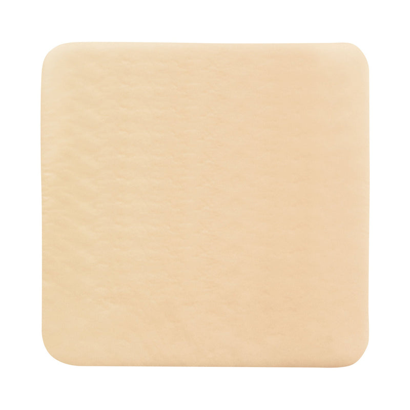 McKesson Lite Hydrocellular Foam Dressing w/ Silicone Adhesive w/o Border, 6 x 6