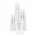 Drinking Cup Medd Max LLC 9 oz. Plastic Clear Disposable (Case of 2500)