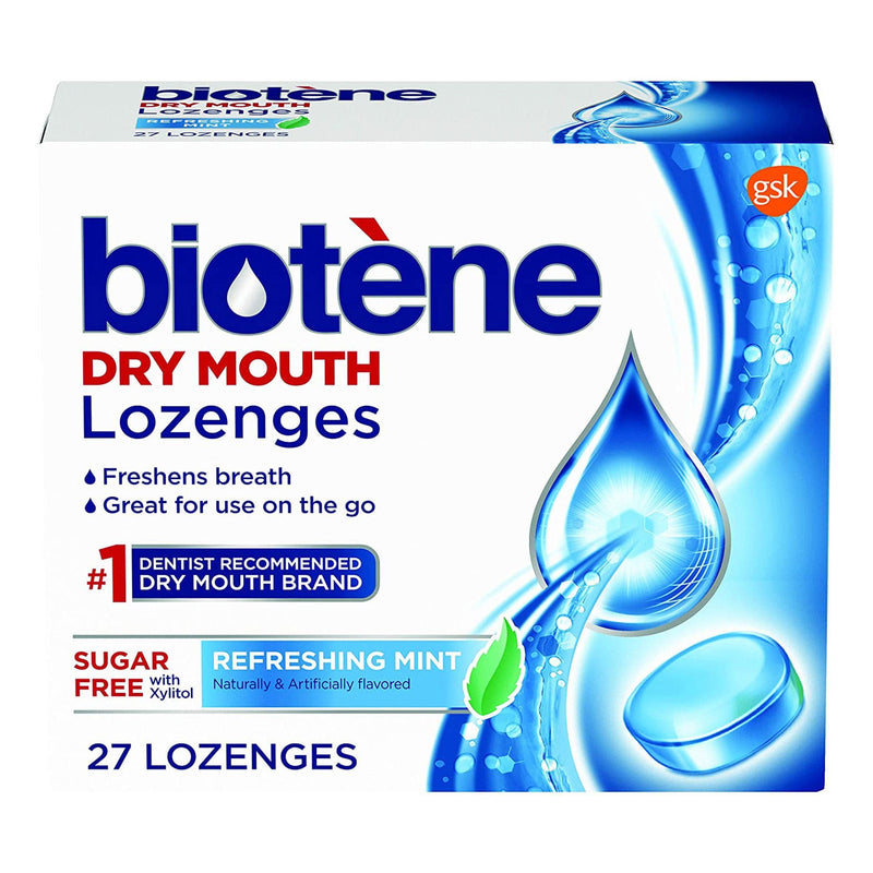 Mouth Moisturizer Biotene 27 per Pack Lozenge (Box of 27) 