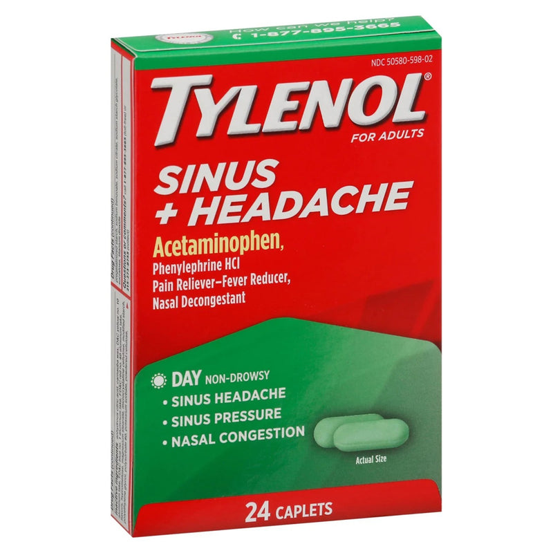 Tylenol Sinus + Headache Caplets Day (Bottle)