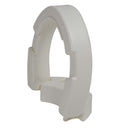 Hinged Raised Toilet Seat drive 3-1/2 Inch Height Elongated 250 lbs. Weight Capacity (Each)