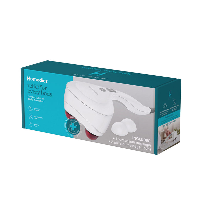 Homedics Duo Percussion Body Massager with Heat (Case of 2)