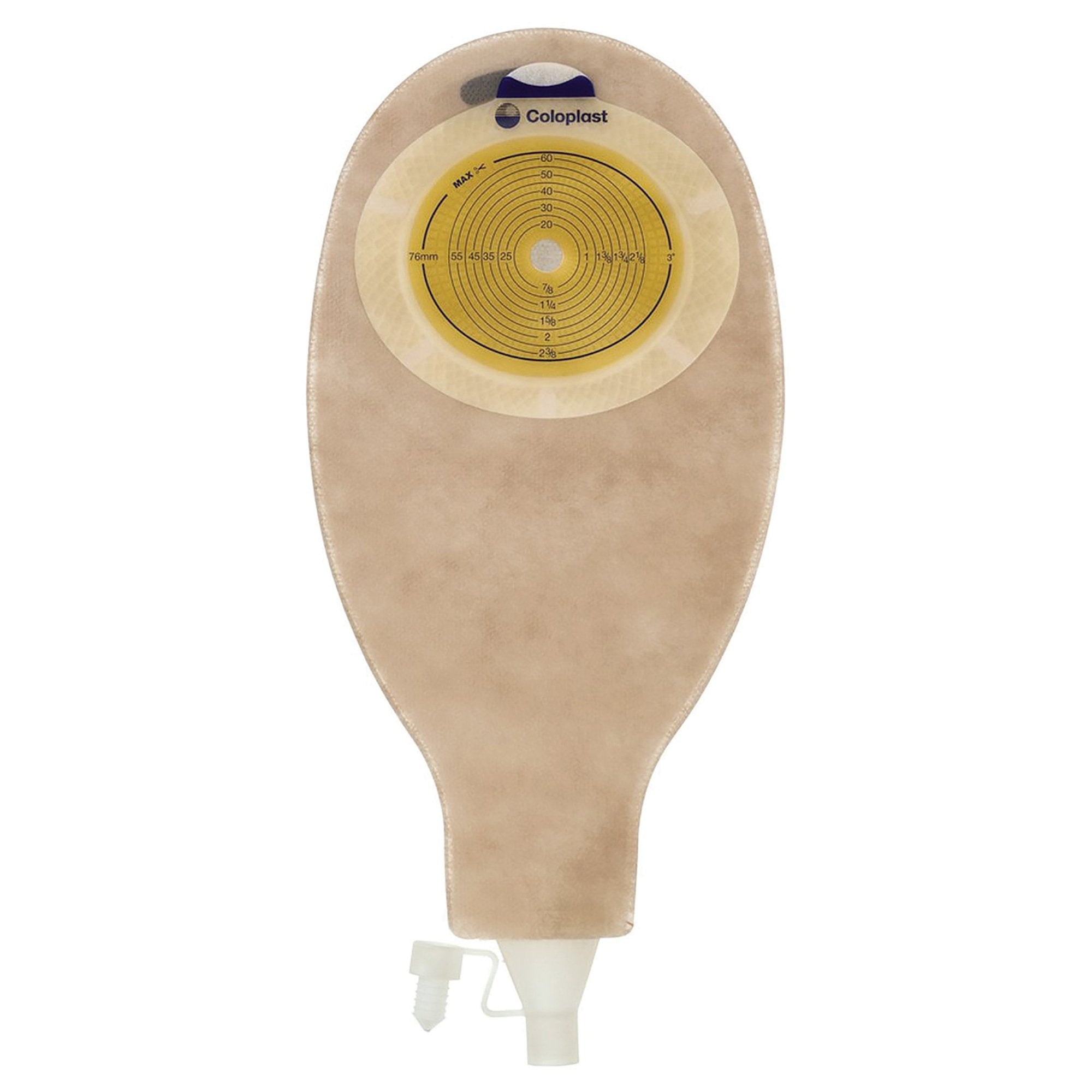 Coloplast SenSura Flat 1-Piece Opaque Ostomy Pouch, 10 – 76mm Stomas (30/BX) 