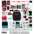 My Medic MYFAK Pro First Aid Kit, Trauma & Medical Supplies for Survival, Black 
