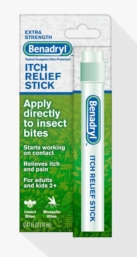Benadryl Itch Relief Stick (Case of 24)