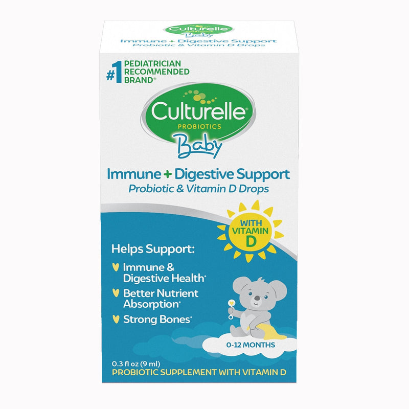 i-Health Inc Culturelle Baby Immune + Digestive Support Probiotic & Vitamin D Drops (24/CS) 