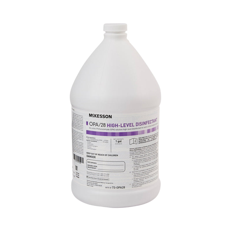 McKesson Brand McKesson OPA High Level Disinfectant, 1 gal. Jug (4/CS)