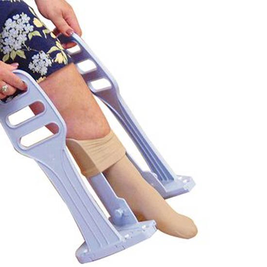 Performance Health Compression Stocking Aid Deluxe Heel Guide 5 Inch Cone Width / 17 Inch Handle Length 