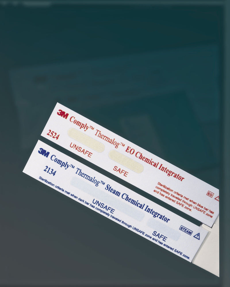 Sterilization Chemical Integrator Strip Comply Thermalog Steam Cycle Dependent Type 5 (Case of 8)