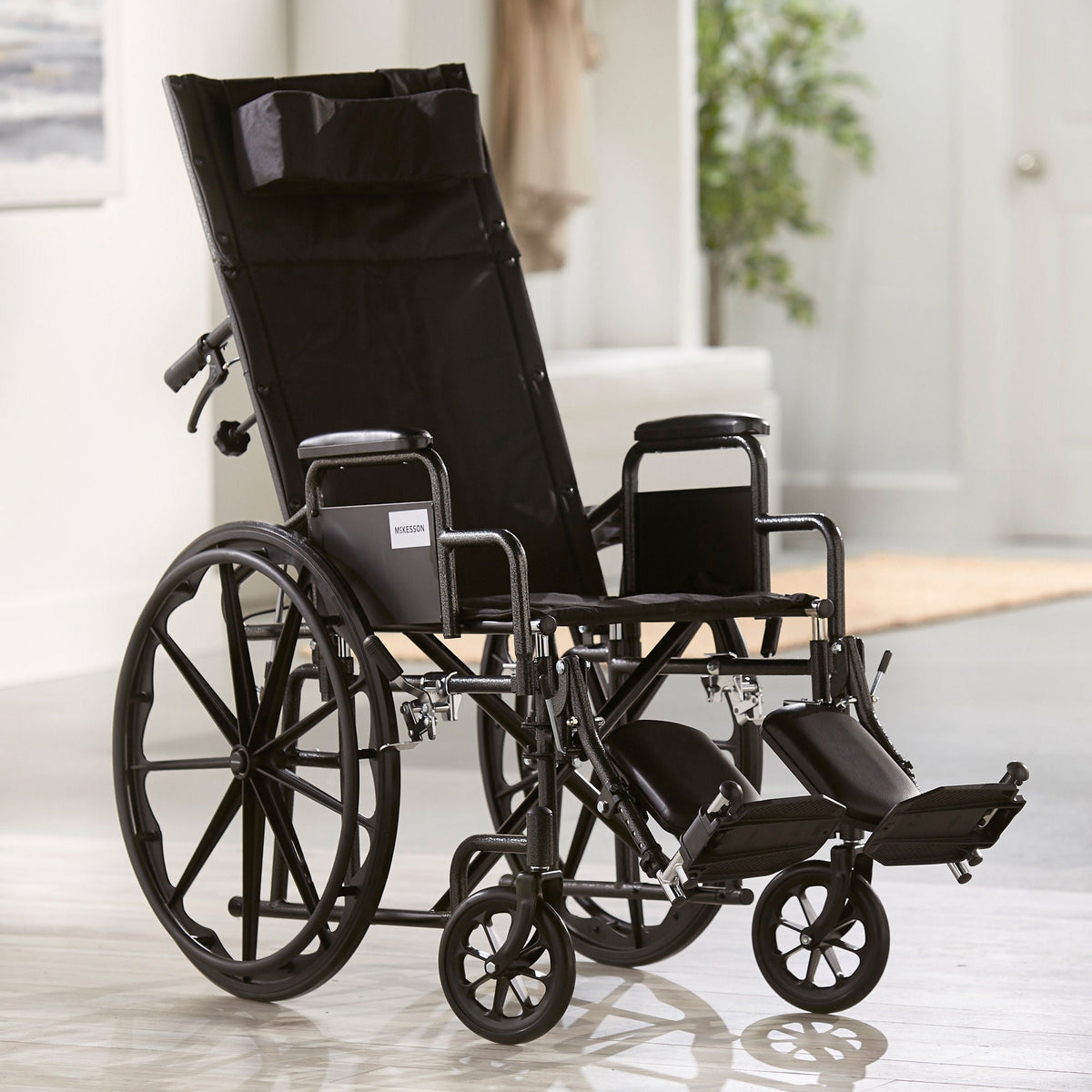 McKesson Reclining Wheelchair, 18-Inch Seat Width (Each)