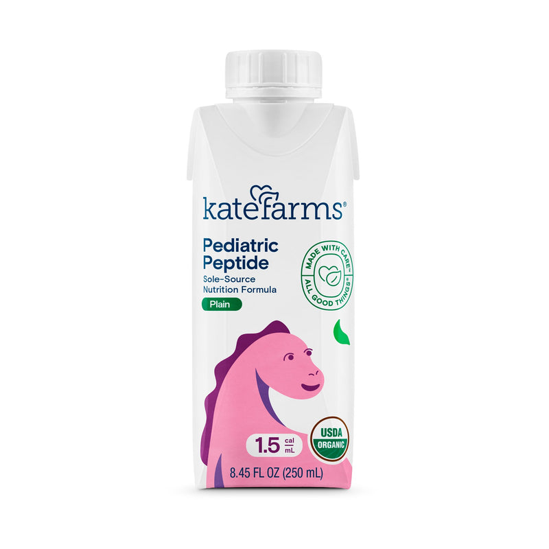 Kate Farms Pediatric Peptide 1.5 Sole-Source Nutrition Formula, 8.5-oz. Carton (Case of 12)