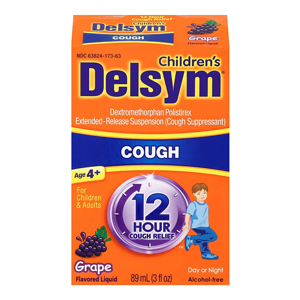 Delsym Dextromethorphan HBr Cold and Cough Relief (Each)