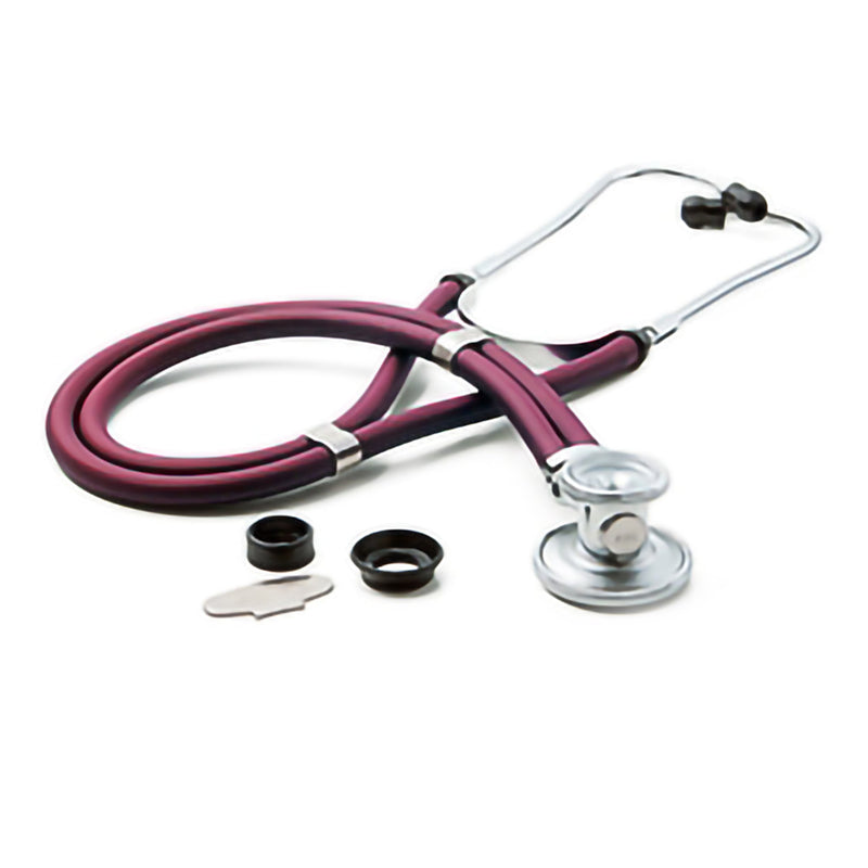 Sprague Stethoscope McKesson Pink 2-Tube 22 Inch Tube Double Sided Chestpiece (Case of 20)