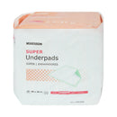 McKesson Super Moderate Absorbency Underpad, 30 x 36 Inch (Case of 100)