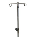 McKesson Brand IV Stand Floor Stand 2 Hooks 5 Legs with Casters 