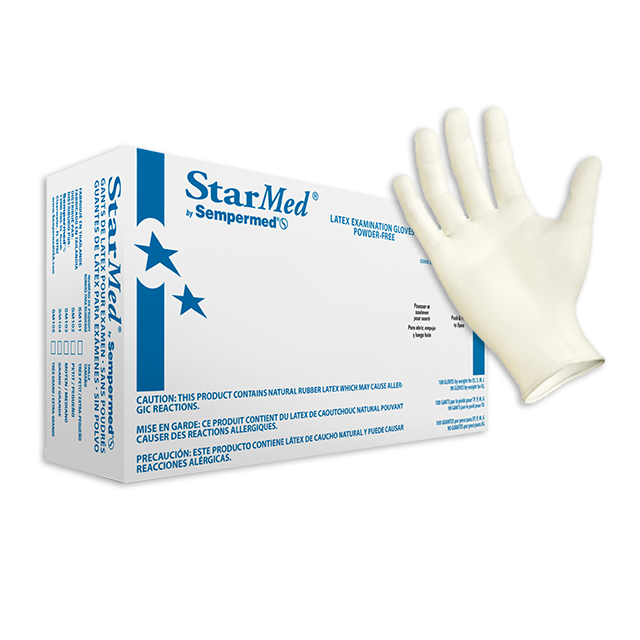 Sempermed Starmed  StarMed Powder Free Textured Exam Glove, XL