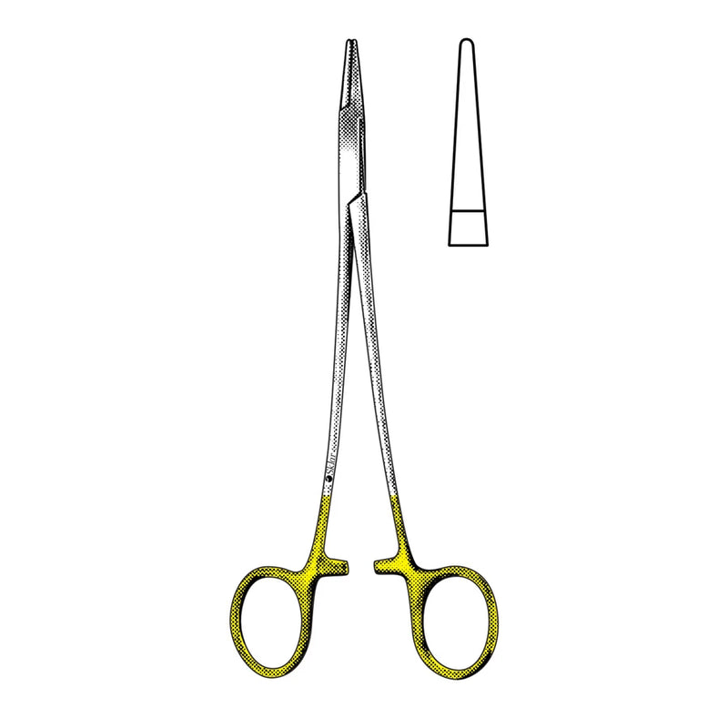 Sklar TC Euphrate-Pasque Needle Holder - 5-1/2", Straight, Smooth - 21-4960