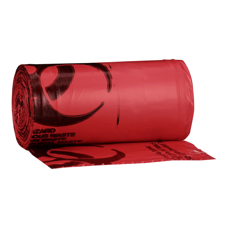 McKesson Biohazard Waste Bag, 7 – 10 gallon Capacity, 24 x 24 Inch (Case of 500)