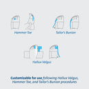 TAS Toe Splint, One Size Fits Most (Case of 36)