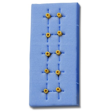 BOOTIES SUTURE STD YEL ST5PR/BX