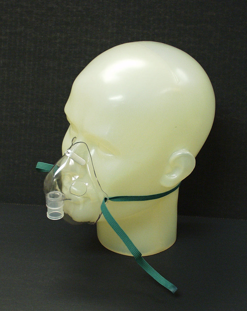 Aerosol Mask Salter Labs Elongated Style Adult One Size Fits Most Adjustable Head Strap