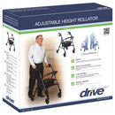 drive Four Wheel Rollator, Blue (Each)