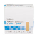 McKesson Tan Adhesive Strip, 1 x 3 Inch (Case of 2400) 