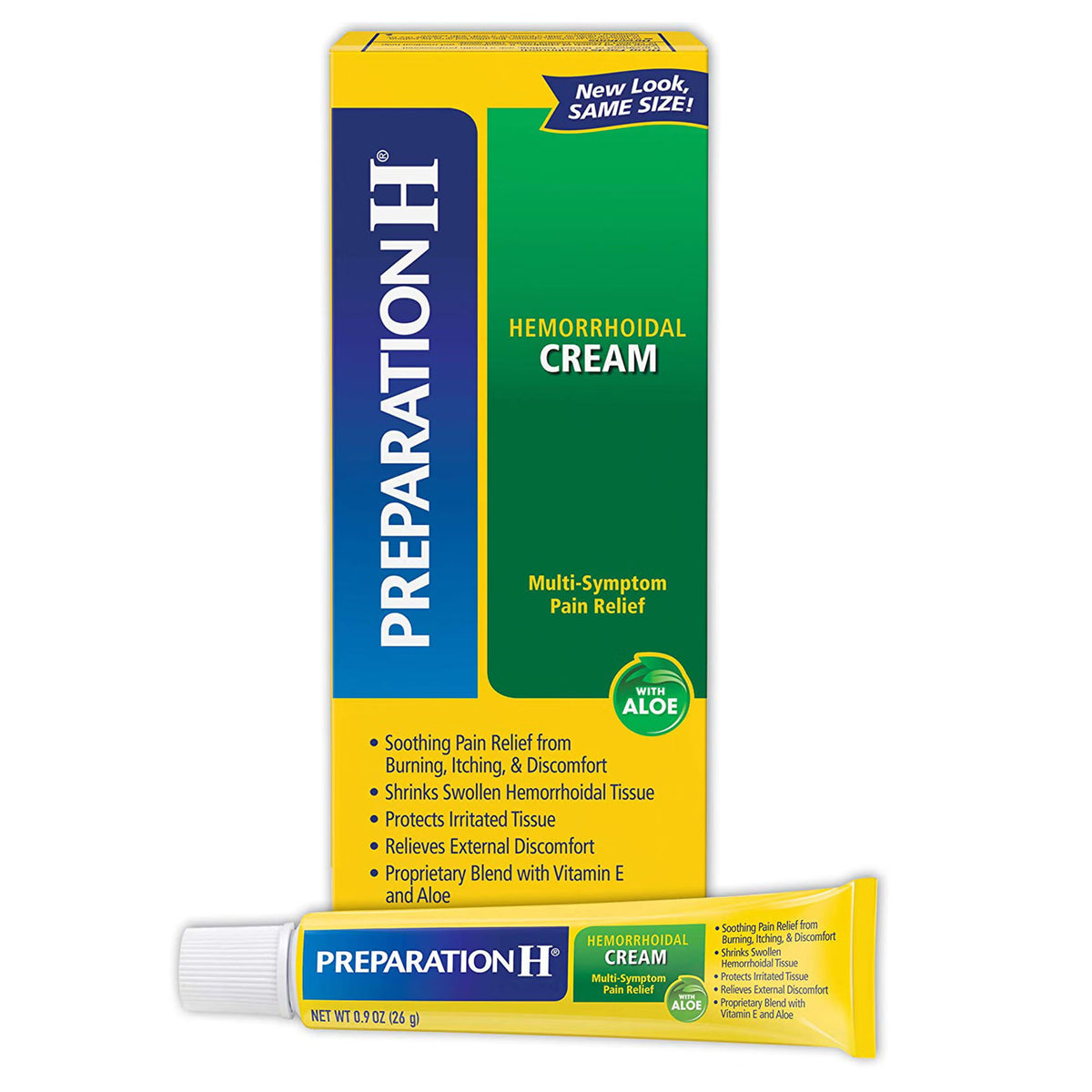 Preparation H Hemorrhoidal Cream with Aloe, 0.9-ounce Tube (Each)
