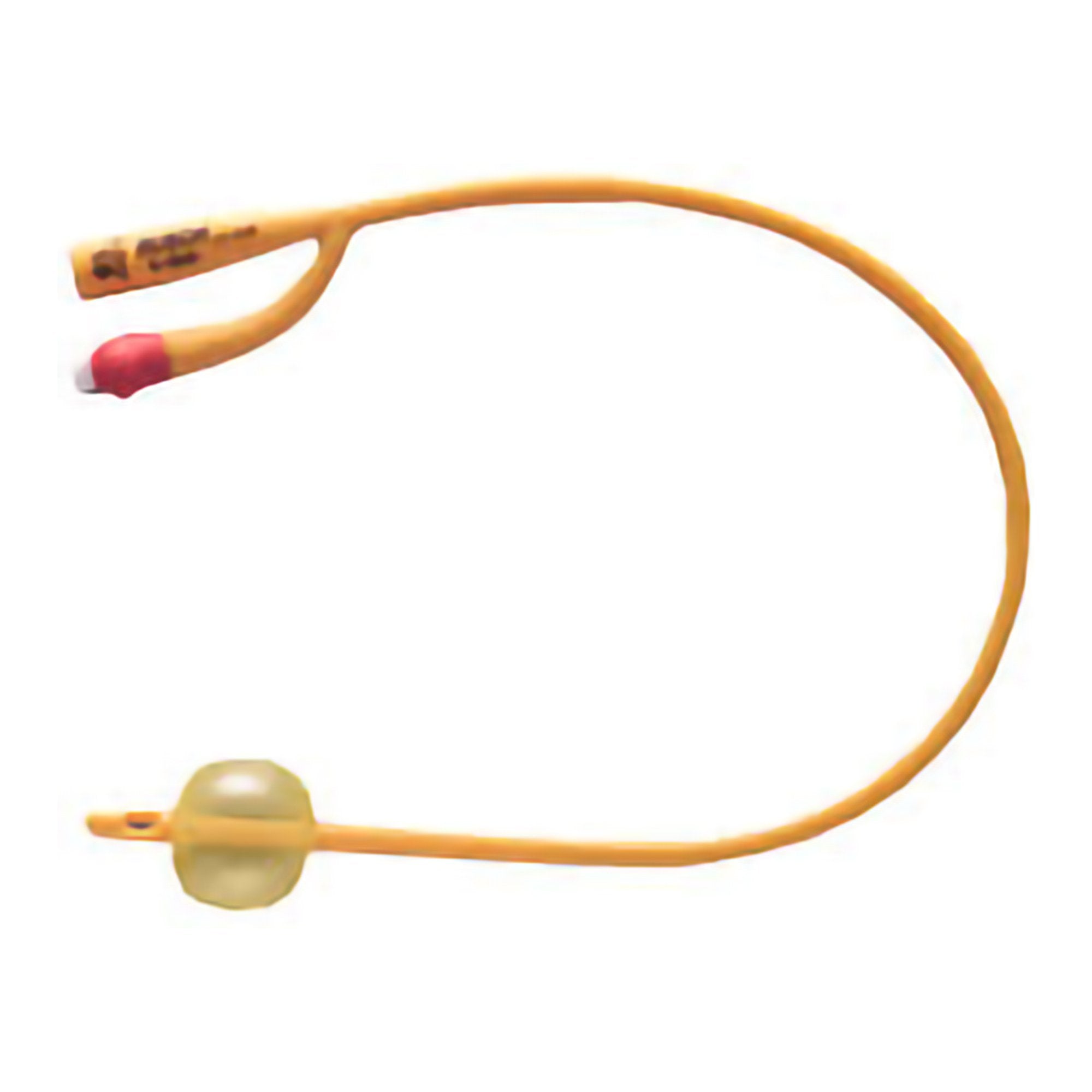 Foley Catheter Rusch Gold 2-Way Standard Tip 5 cc Balloon 14 Fr. Silicone Coated Latex 
