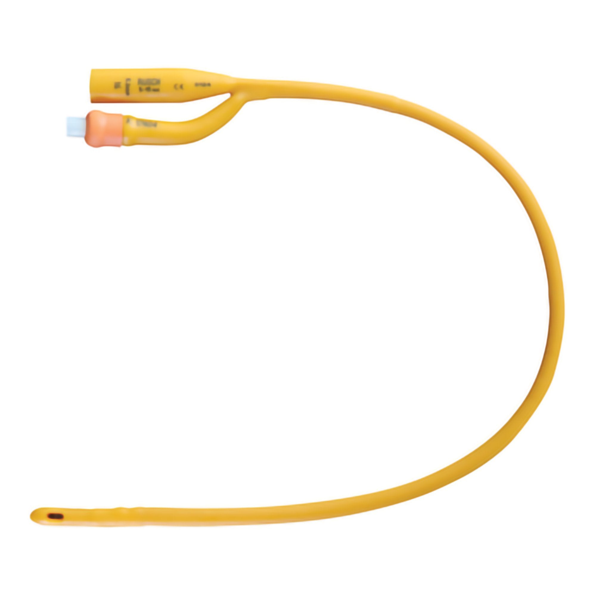 Foley Catheter Rusch Gold 2-Way Standard Tip 5 cc Balloon 18 Fr. Silicone Coated Latex 
