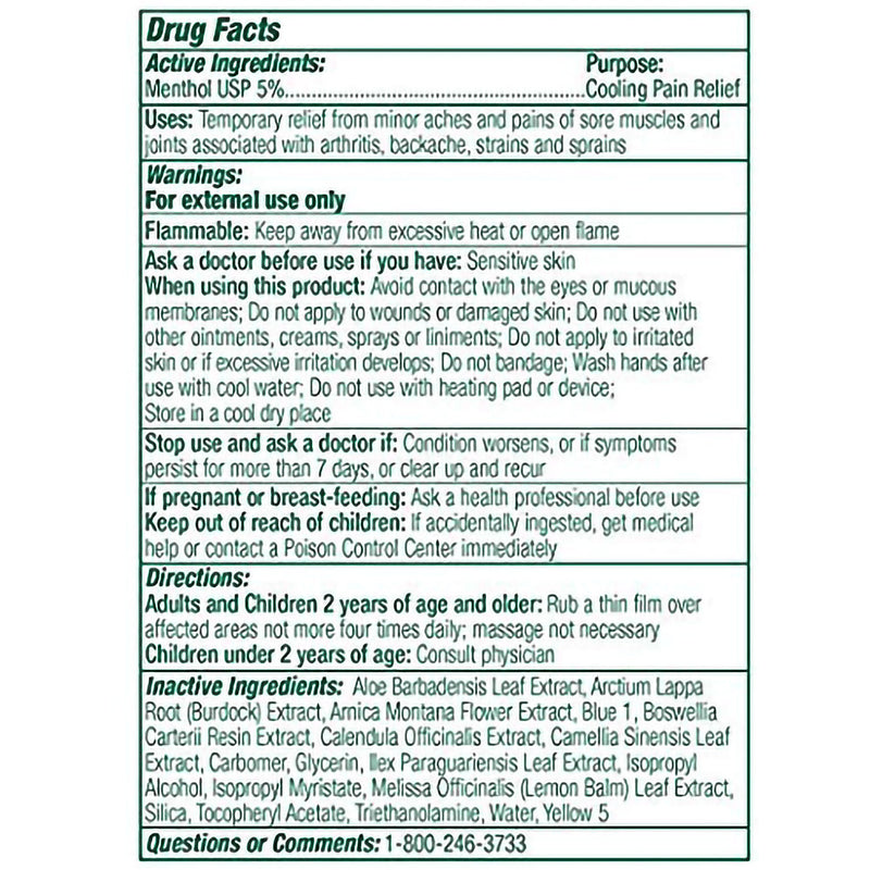 Biofreeze Professional 5% Menthol Topical Pain Relief Gel, 3-ounce roll-on (12/BX)