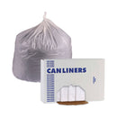 Trash Bag Boardwalk 60 gal. 0.70 mil 38 X 58 Inch White Industrial Strength Star Seal Bottom Flat Pack (Case of 100)