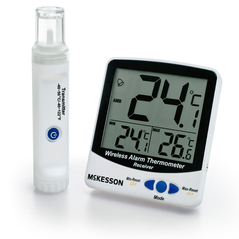 McKesson Digital Refrigerator / Freezer Thermometer with Alarm (Box)