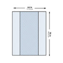 McKesson Table Drape, 44 x 75 Inch (Case of 20)