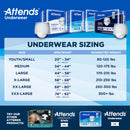 Attends Care Heavy Absorbent Underwear, Regular (Case of 72)