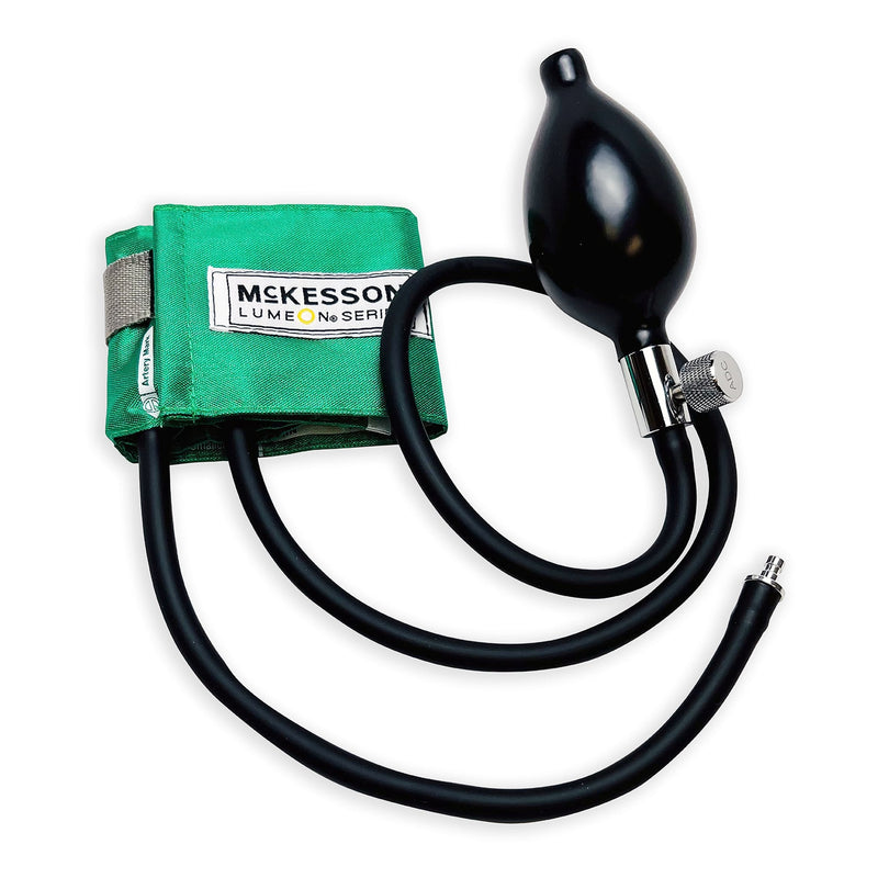 McKesson Brand McKesson Lumeon Blood Pressure Cuff and Bulb, Small Cuff, 13.9 – 19.5 cm, Child (15/CS) 