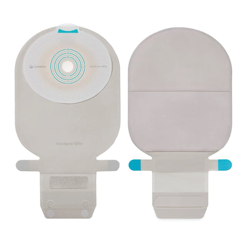 Coloplast SenSura Mio Flat 1-Piece Opaque Ostomy Pouch, 35 mm Stoma (10/BX) 