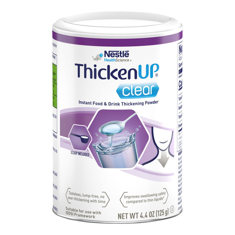 ThickenUp Clear Food and Beverage Thickener, 4.4 oz. Canister (Case of 12)