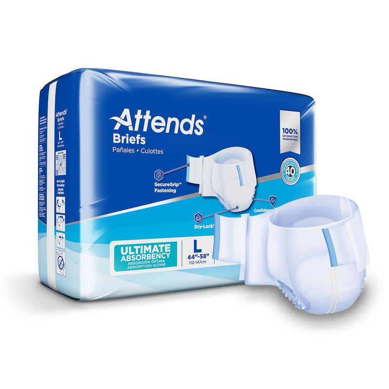 Attends Advanced Briefs, Large (Case of 72)