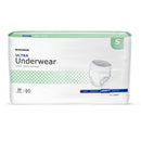 McKesson Ultra Heavy Absorbent Underwear, Small (Case of 88)