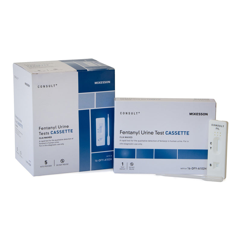 McKesson Consult Over-the-Counter Test Kit for At-Home Use, Fentanyl (Case of 320)