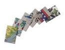 TAPE CAST 3INX4YD PASTEL PRINT10RL/BX