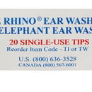 Doctor Easy Medical Products Doctor Easy Elephant Ear Wash System Tips (20/PK) 