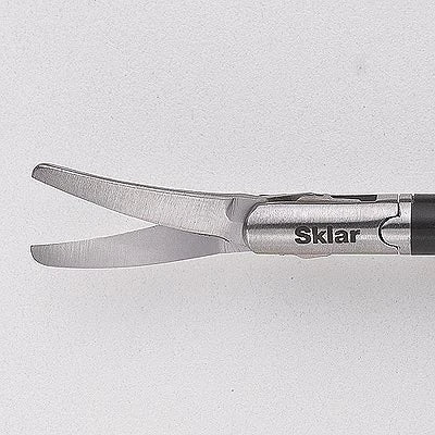 Sklartech 5000 Laparoscopic Metzenbaum Scissors Replacement Insert - 13", Curved, Blunt/Blunt, 5mm Tip - 31-9010