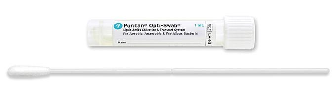 Puritan Opti-Swab Specimen Collection and Transport System 6 Inch Length Sterile (Case of 300)
