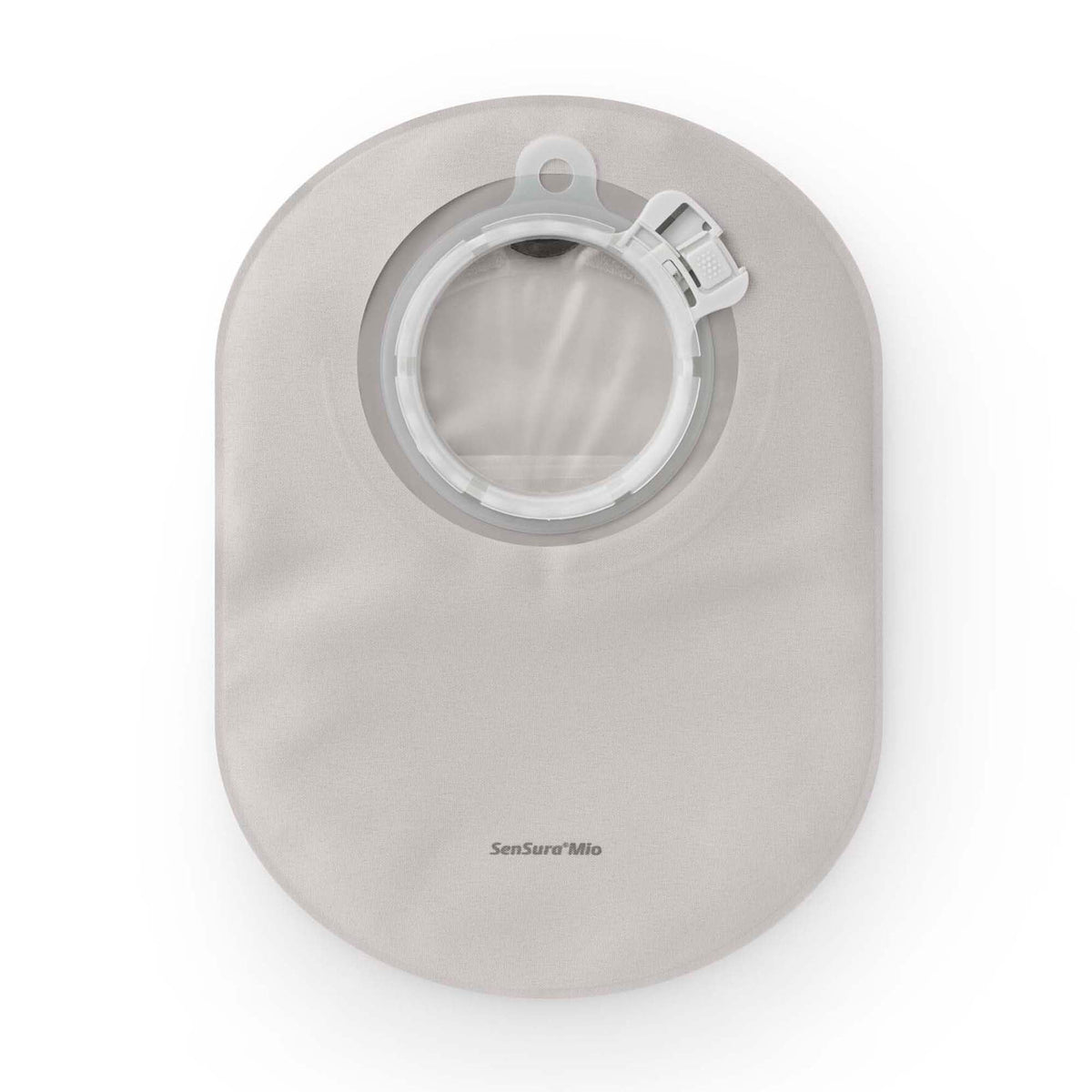SenSura Mio Click 2-Piece Transparent Ostomy Pouch, Yellow Match (Box of 30)
