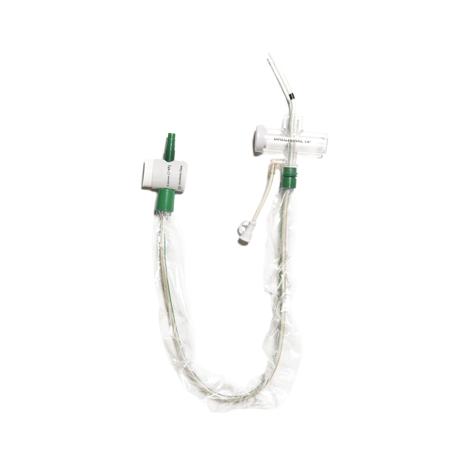 Closed Suction Catheter Ballard Endotracheal Type T-Piece Style Thumb Valve Vent 14 Fr. Sterile 