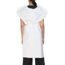 McKesson Patient Exam Gown, One Size Fits Most, White (Case of 50)