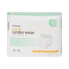 McKesson Classic Light Absorbency Incontinence Underwear, Large (4/CS)