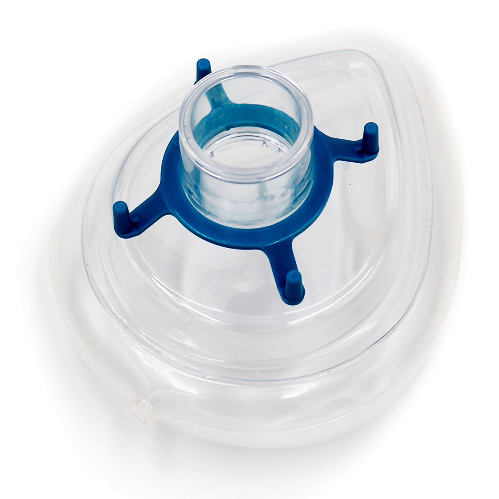 Anesthesia Mask Sure Seal Elongated Style Pediatric Size 2 Hook Ring 